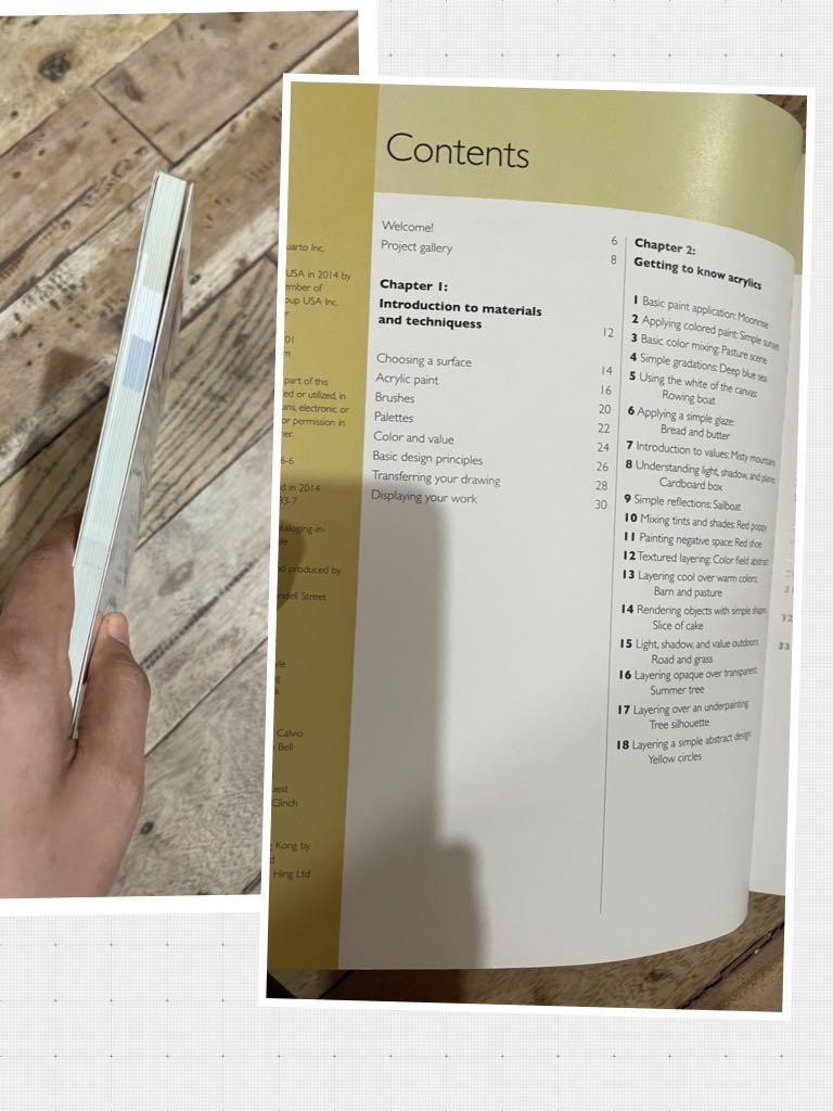 Learn to Paint in Acrylics with 50 Small Paintings Pick up the skills * Put on the paint *Hang