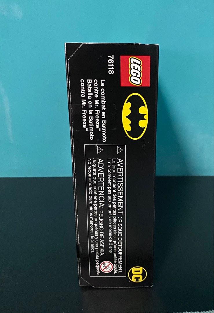 Lego 76118 Batman Mr Freeze Batcycle battle, Hobbies & Toys, Toys & Games on Carousell