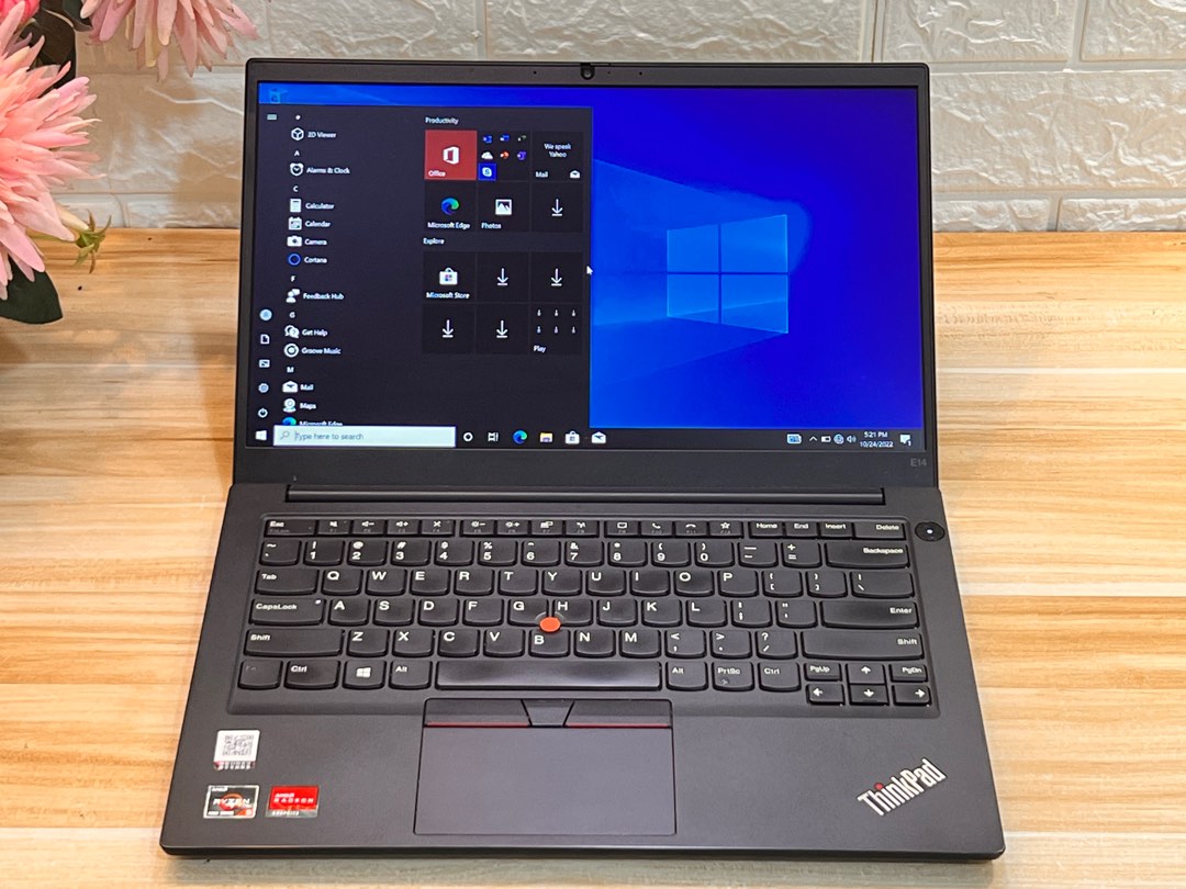 Lenovo ThinkPad E14 GEN 2 AMD Ryzen 5 4600U 8GB RAM 512GB SSD FULL HD ...