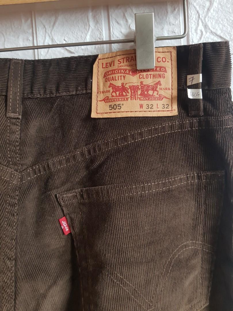 Levi 505 corduroy pants top