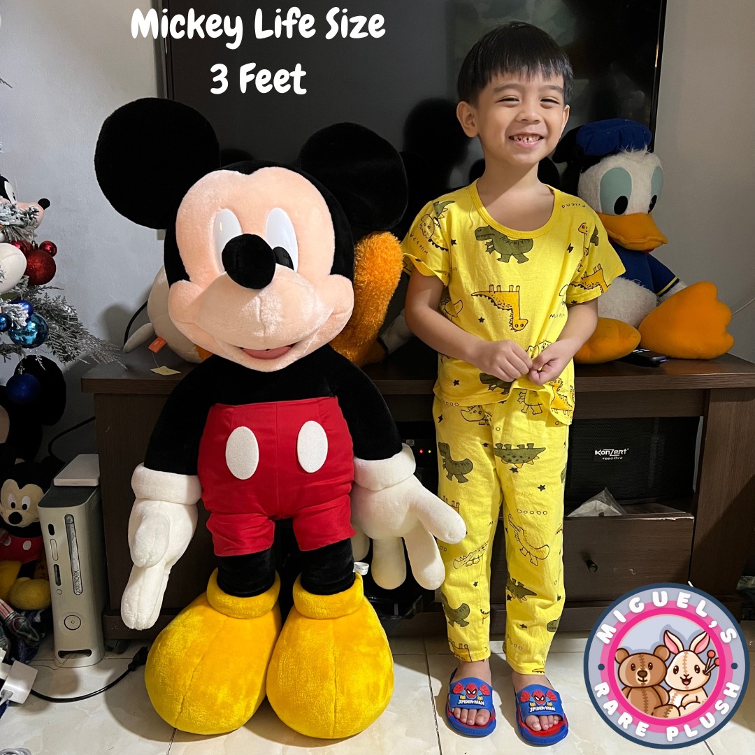 Life size Mickey Mouse 3 Feet Hobbies Toys Toys Games on