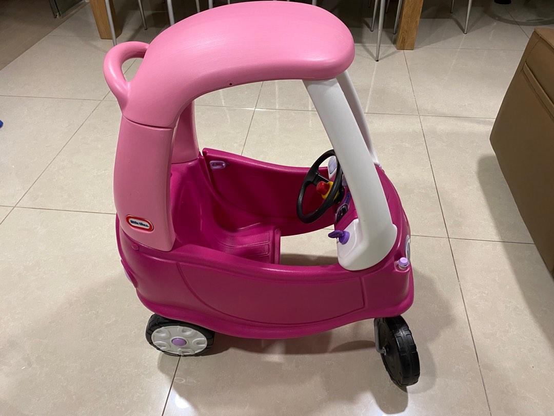 Little Tikes Pink Car, Hobbies & Toys, Toys & Games on Carousell