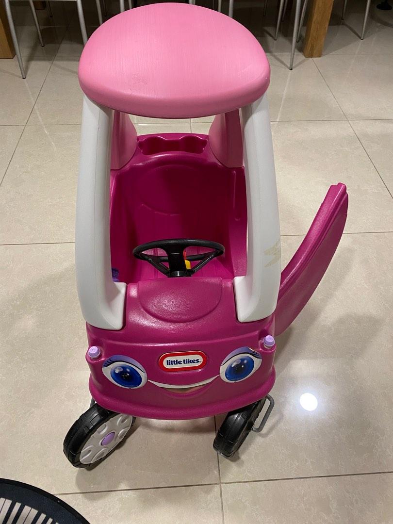Little Tikes Pink Car, Hobbies & Toys, Toys & Games on Carousell