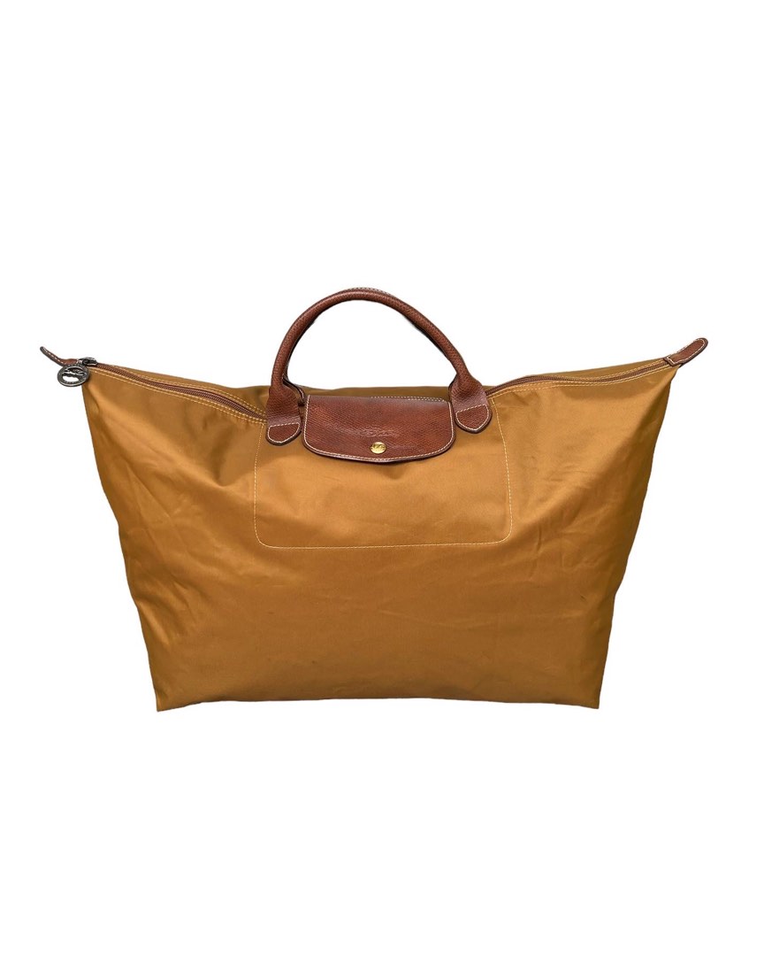 Longchamp travel bag Authentic, Barang Mewah, Tas & Dompet di Carousell