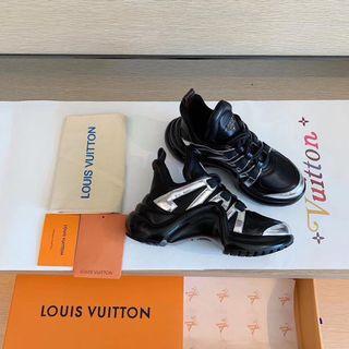 100% Authentic LOUIS VUITTON Archlight 2.0 Platform Woman Sneaker Size 37  6.5US