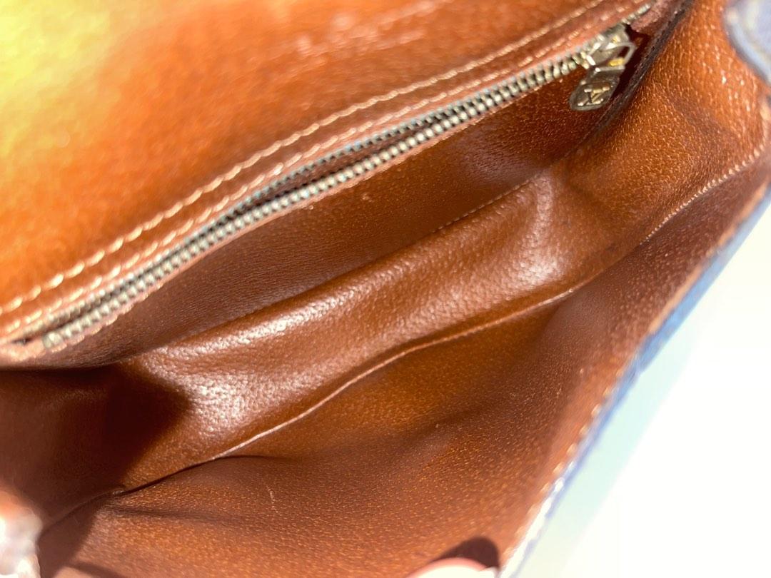 Saint cloud vintage leather crossbody bag Louis Vuitton Brown in Leather -  22535313