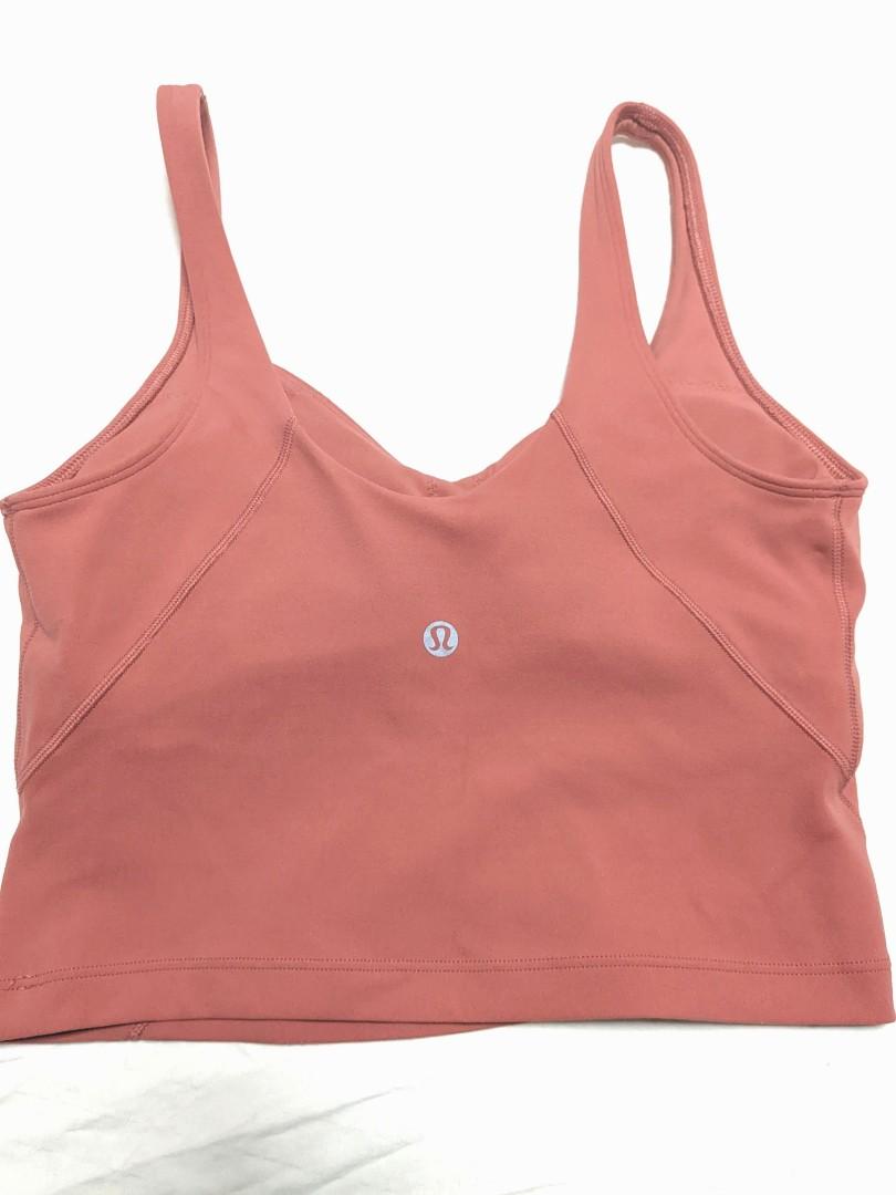 Lululemon Align Tank Rustic Coral Size 4, Women's Fashion, Activewear on  Carousell