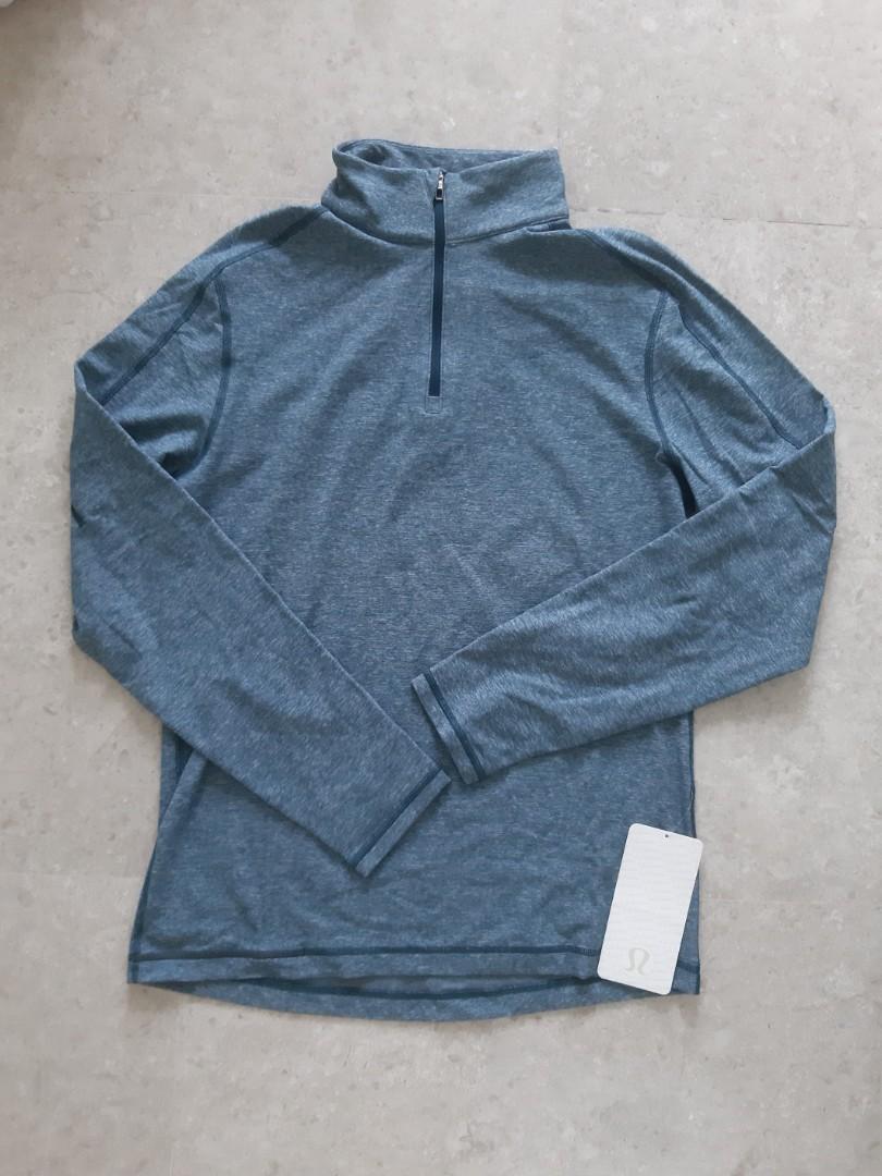 Lululemon Men s Surge Warm Half Zip Silver M Men s Fashion