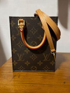 LOUIS VUITTON Handbag M45847 Sac Plat BB Monogram canvas Brown Women N –