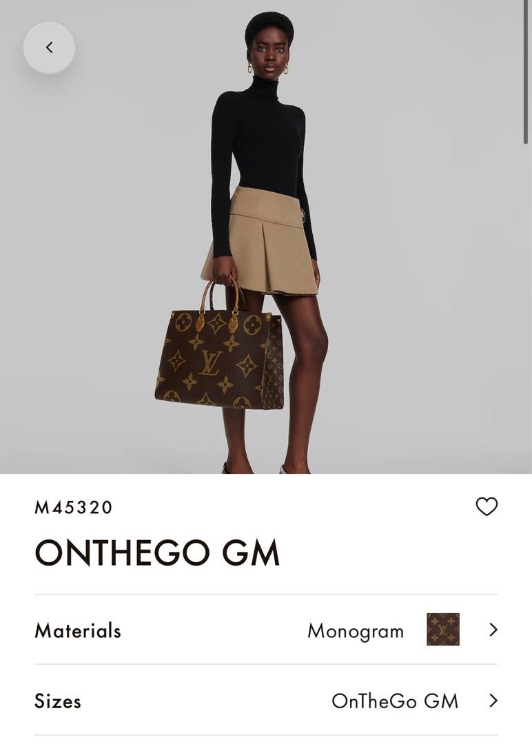 Louis Vuitton ONTHEGO 2019 SS Onthego gm (M45320)