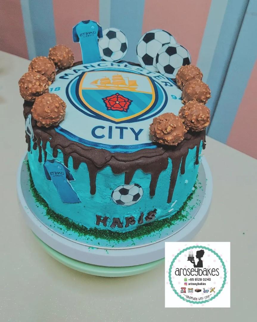 MANCHESTER CITY CAKE | THE CRVAERY CAKES