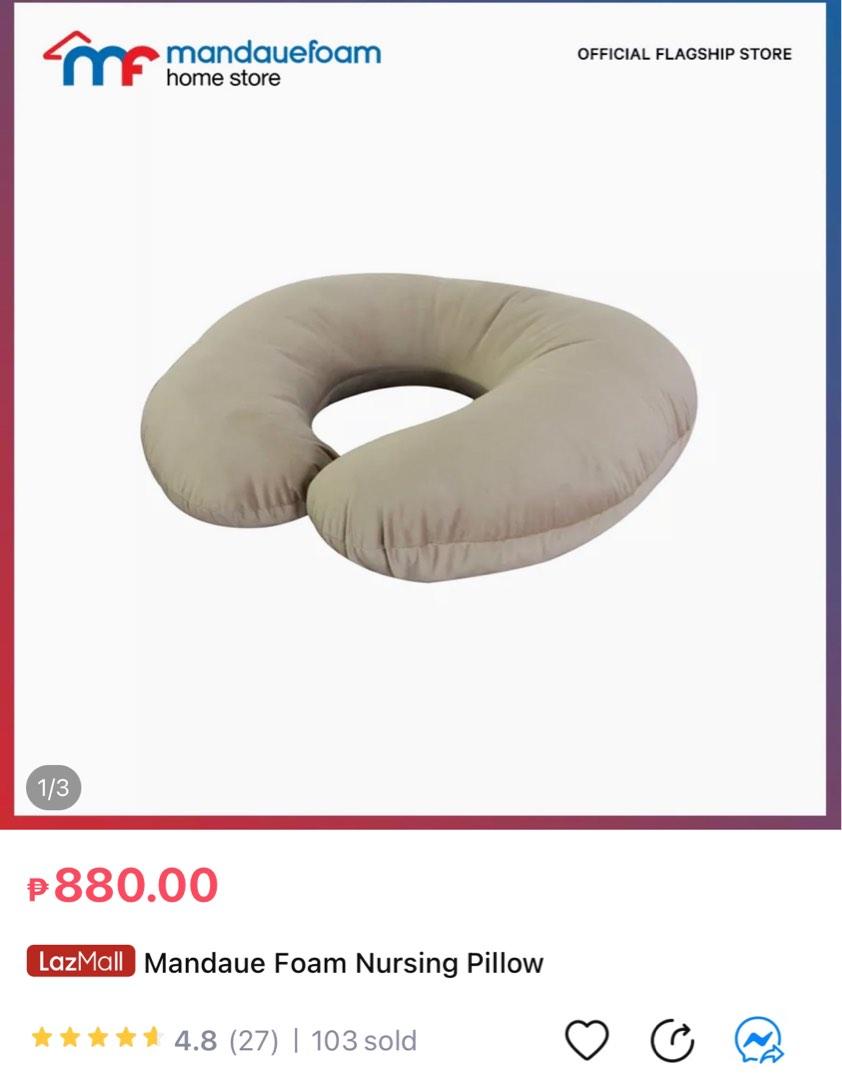 Mandaue Foam Nursing Pillow, Babies & Kids, Maternity Care on Carousell