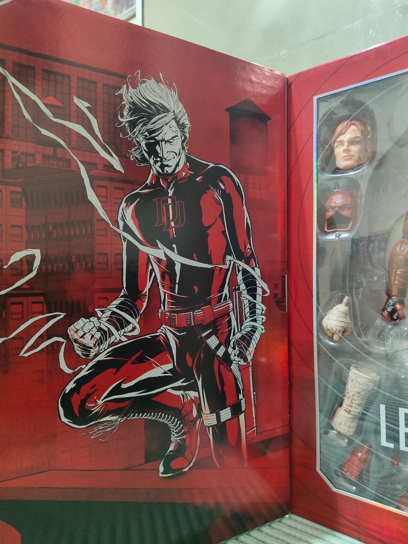 MARVEL LEGENDS ICONS SERIES DAREDEVIL RED SUIT 12 COMICS APPEARANCE