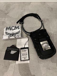 Buy MCM PATRICIA CROSSBODY IN VISETOS BLACK Online in Singapore