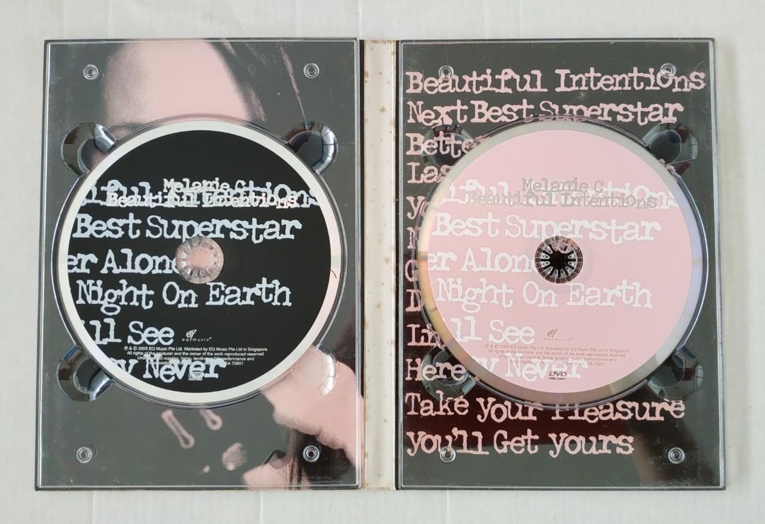 Melanie C Beautiful Intentions Limited Edition CD+DVD 2005 (Singapore