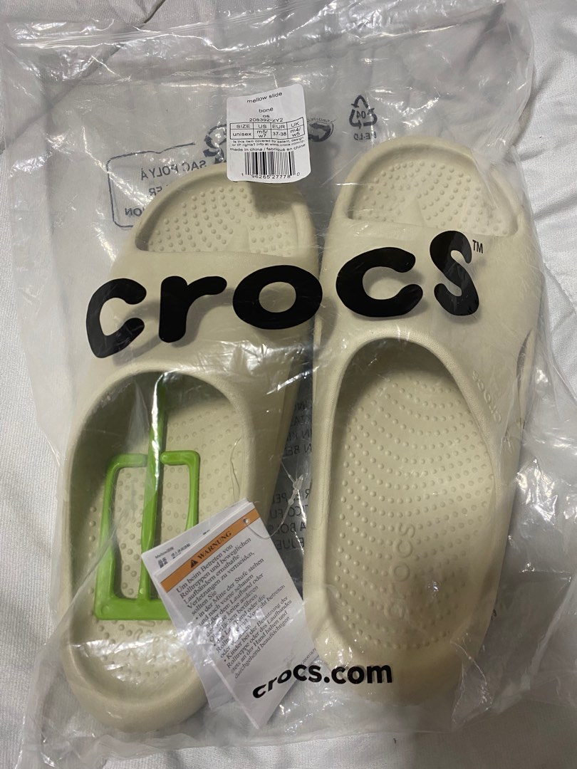 Mellow Slide Crocs Free sf, Men's Fashion, Footwear, Slippers & Slides ...