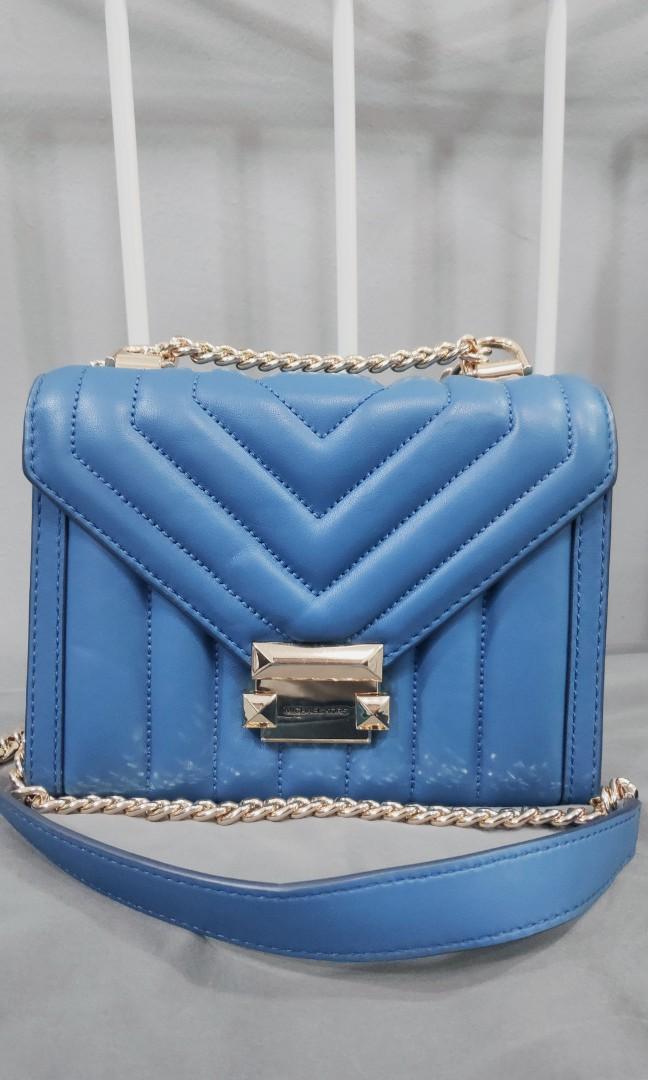 Michael Kors Whitney Small Quilted Leather Convertible Shoulder Bag