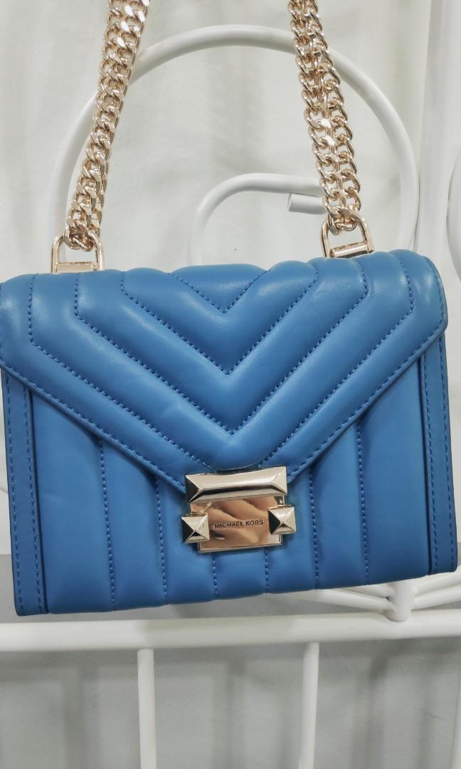 Michael kors whitney small quilted leather convertible shoulder bag hot sale