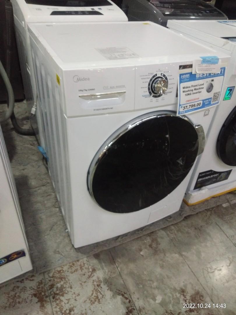 Midea front load washing machine 10kg inverter Mode of payment Cash