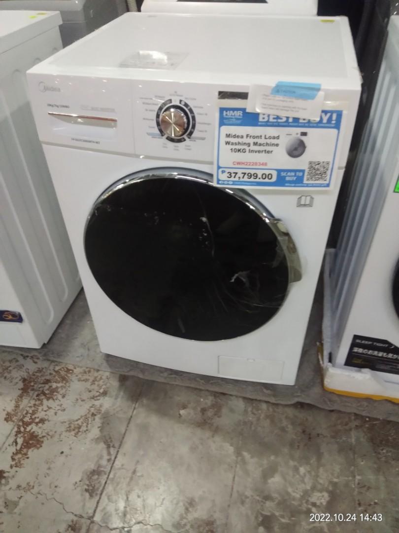 Midea front load washing machine 10kg inverter Mode of payment Cash