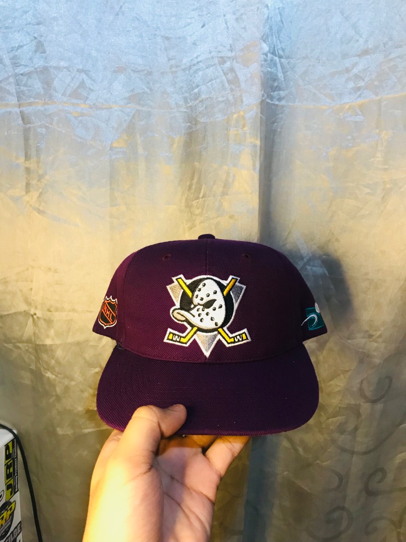 Mighty ducks og logo vintage snapback sport specialties, Men's Fashion