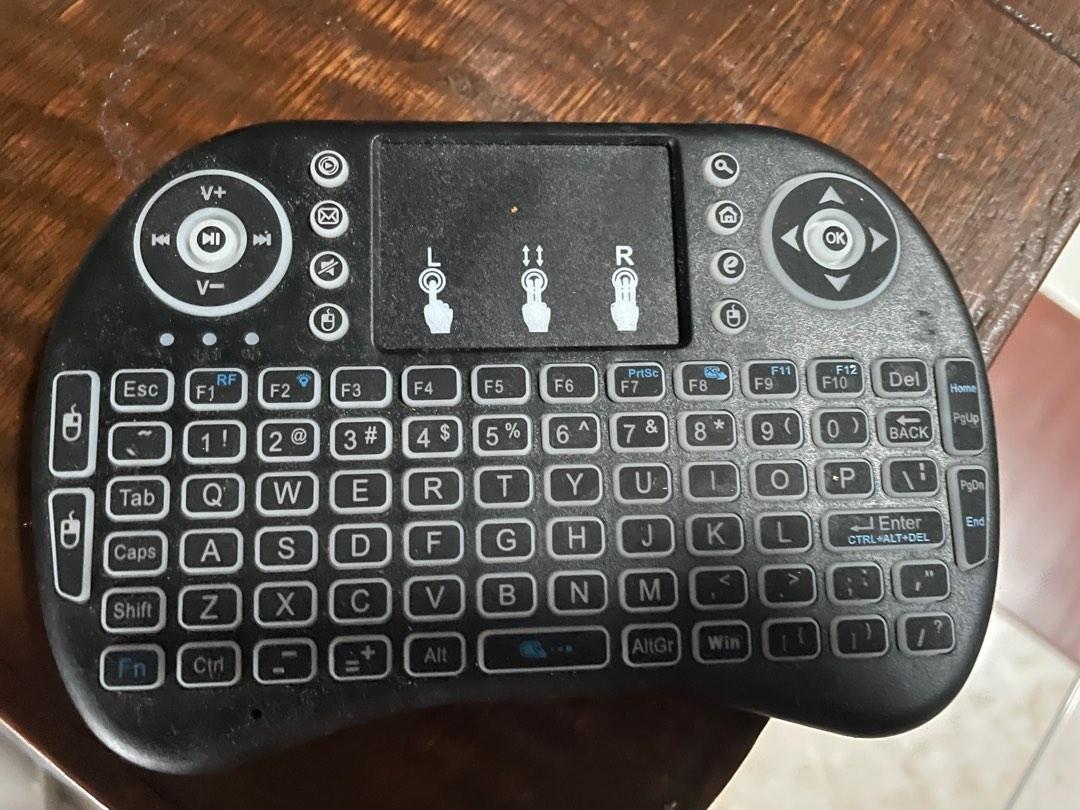 Controle Keyboard Mini keyboard remote control, TV & Home Appliances, TV & Entertainment ...