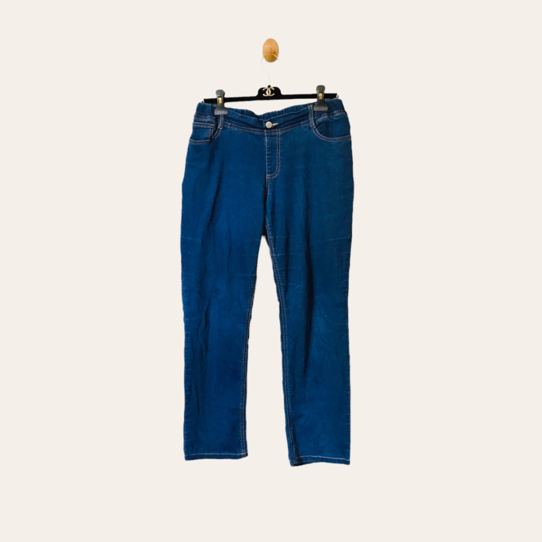 Minimalist blue jeans Japan pants, Women's Fashion, Bottoms, Jeans on