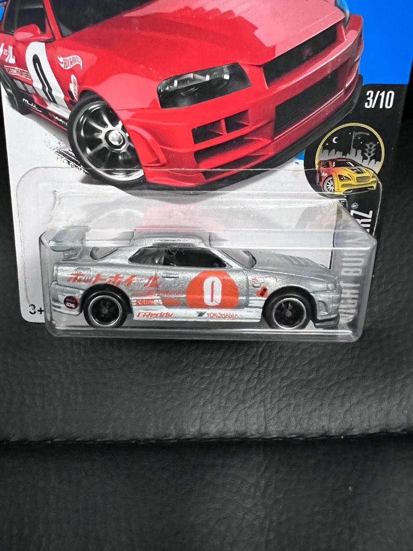 Hot Wheels Nissan Skyline GT-R（R34)ZAMAC Hot Wheels R34 Nissan Skyline GT-R ZAMAC EDITION VHTF w