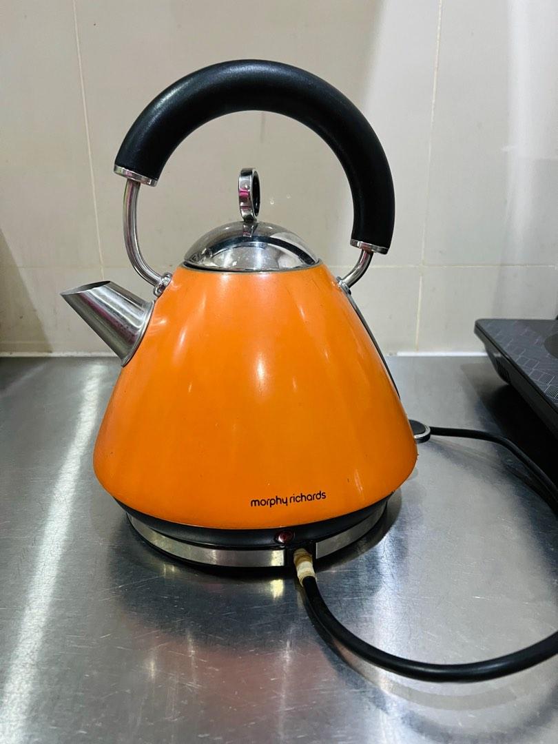 Morphy richards orange best sale kettle