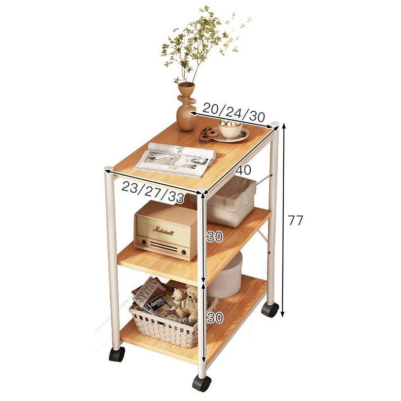 Movable Rack Sofa Side Trolley Tea Table Kitchen Storage Shelf ...