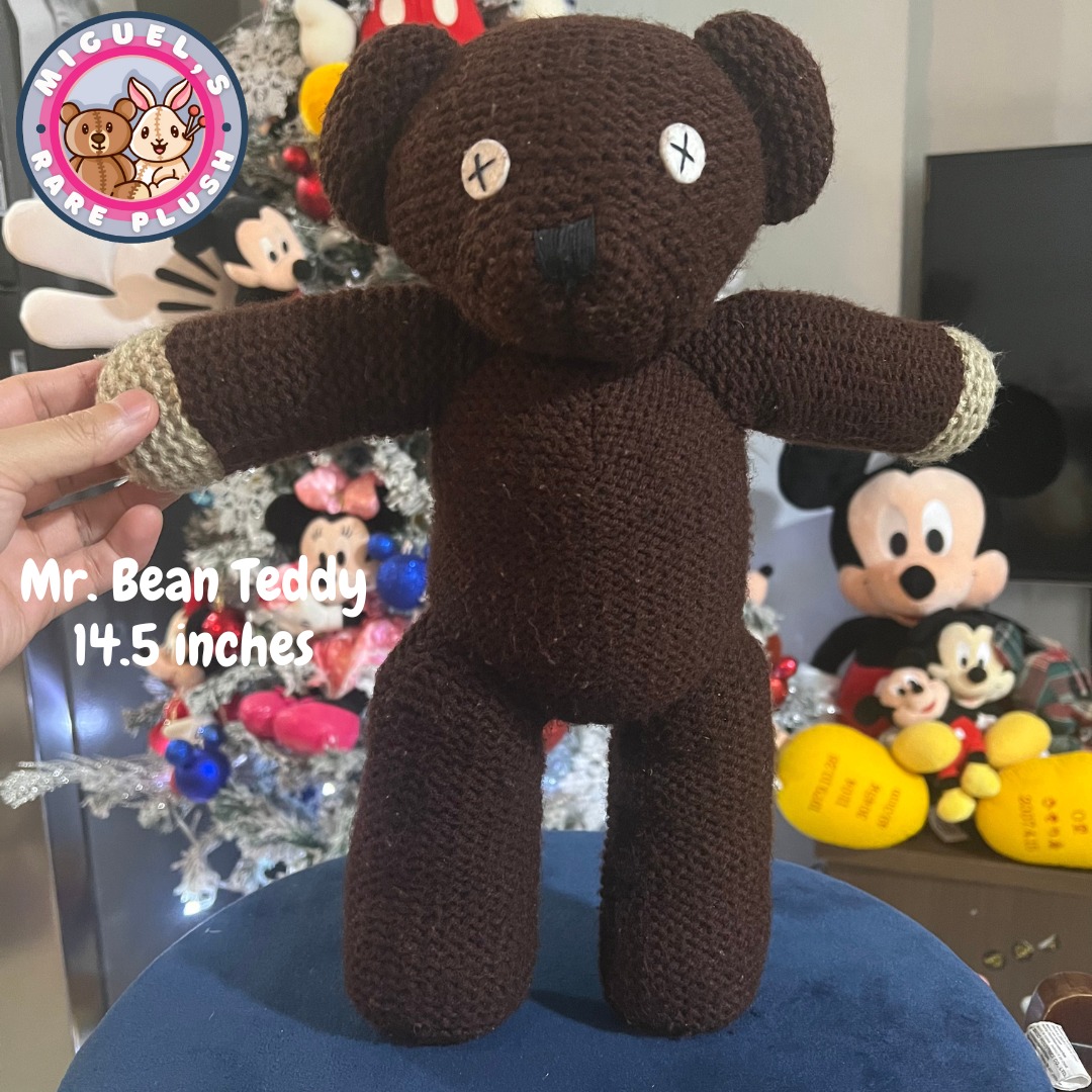 Mr. Bean Teddy Bear Big size, Hobbies & Toys, Toys & Games on Carousell