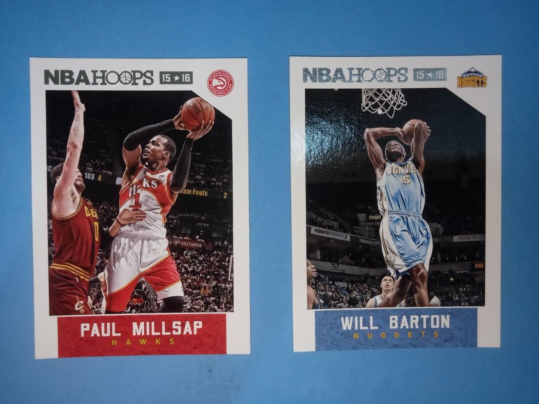 NBA HOOPS 15*16 (Category: Activewear) located in Manila. Submitted by TaurusX (Listing ID 1192479597, Image 1). Description: 🏀🔥PAUL MILLSAP &WILL BARTON.
