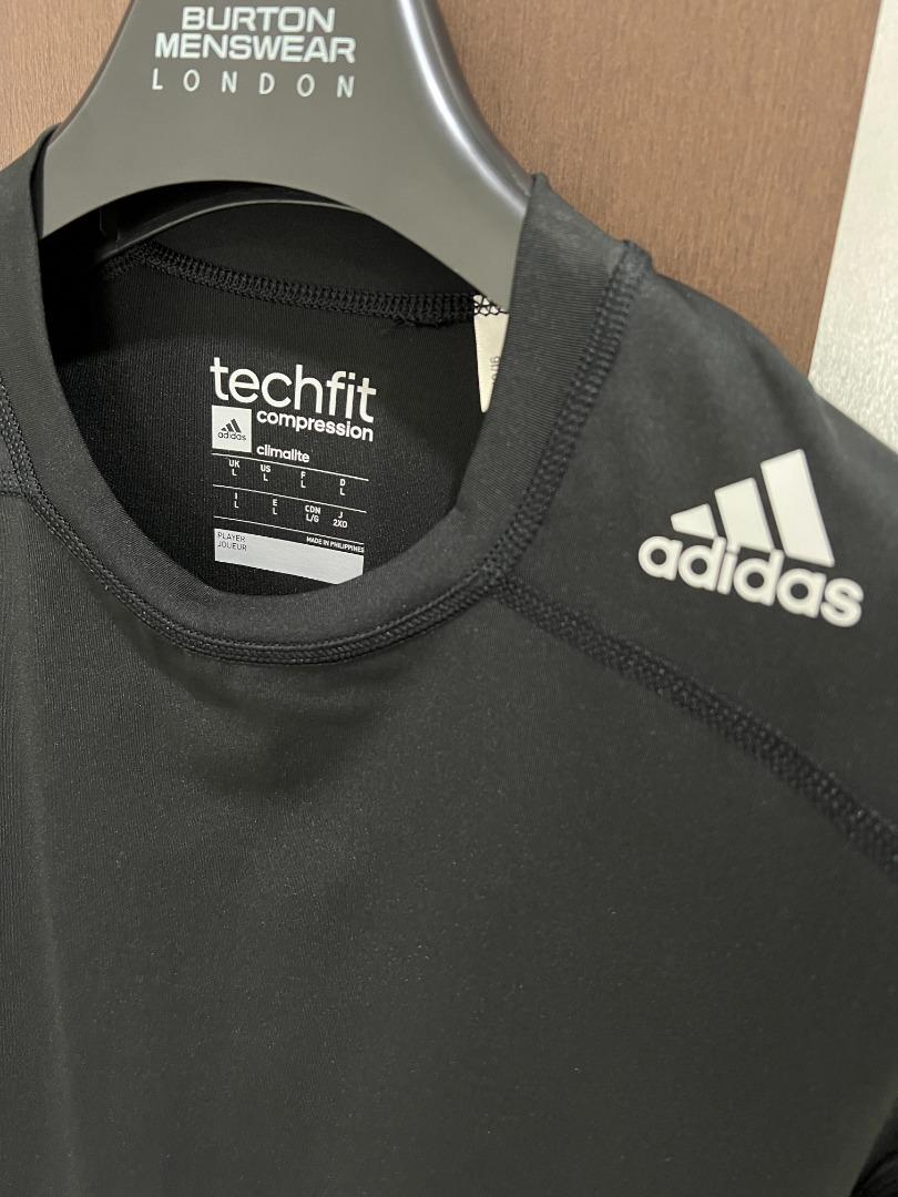 NEW] Adidas Techfit Traning Compression Tee Climalite (Size L), Men's  Fashion, Tops & Sets, Tshirts & Polo Shirts on Carousell