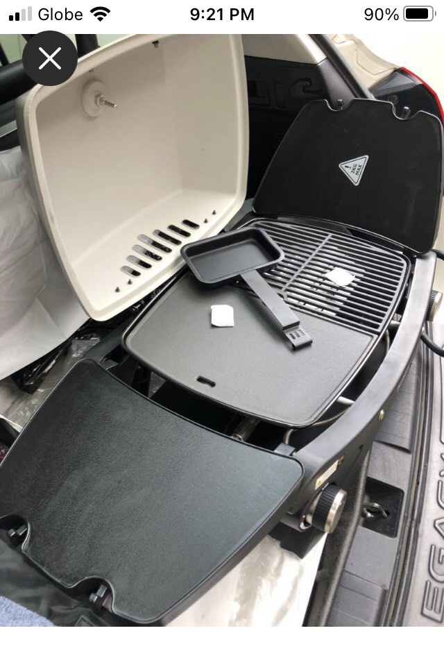 New Imported JUMBUCK Portable 2 Burner Table Top BBQ LPG Gas Grill with