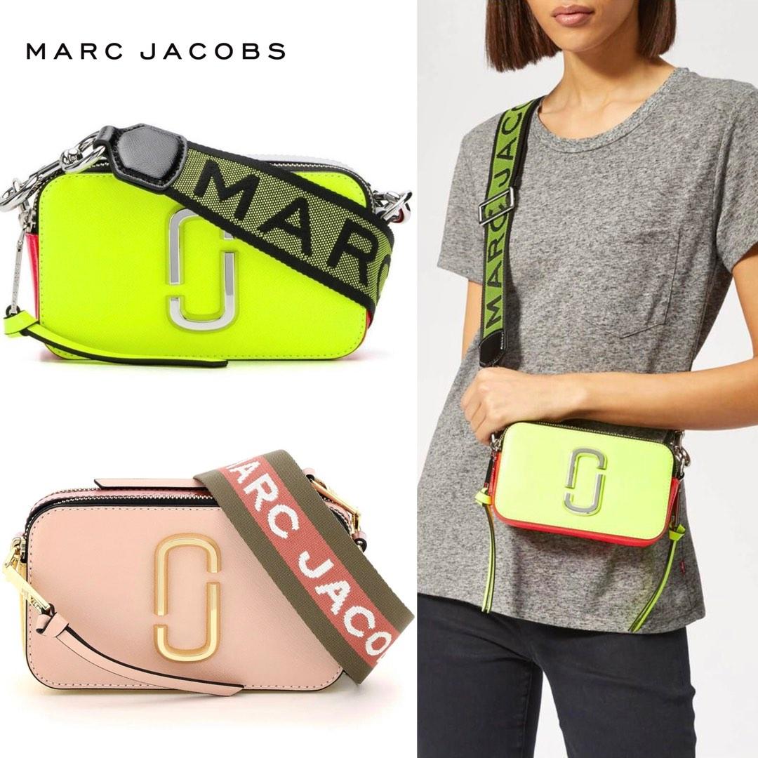 Marc Jacobs Snapshot Leather Crossbody Bag (Black/Red), Luxury, Bags &  Wallets on Carousell