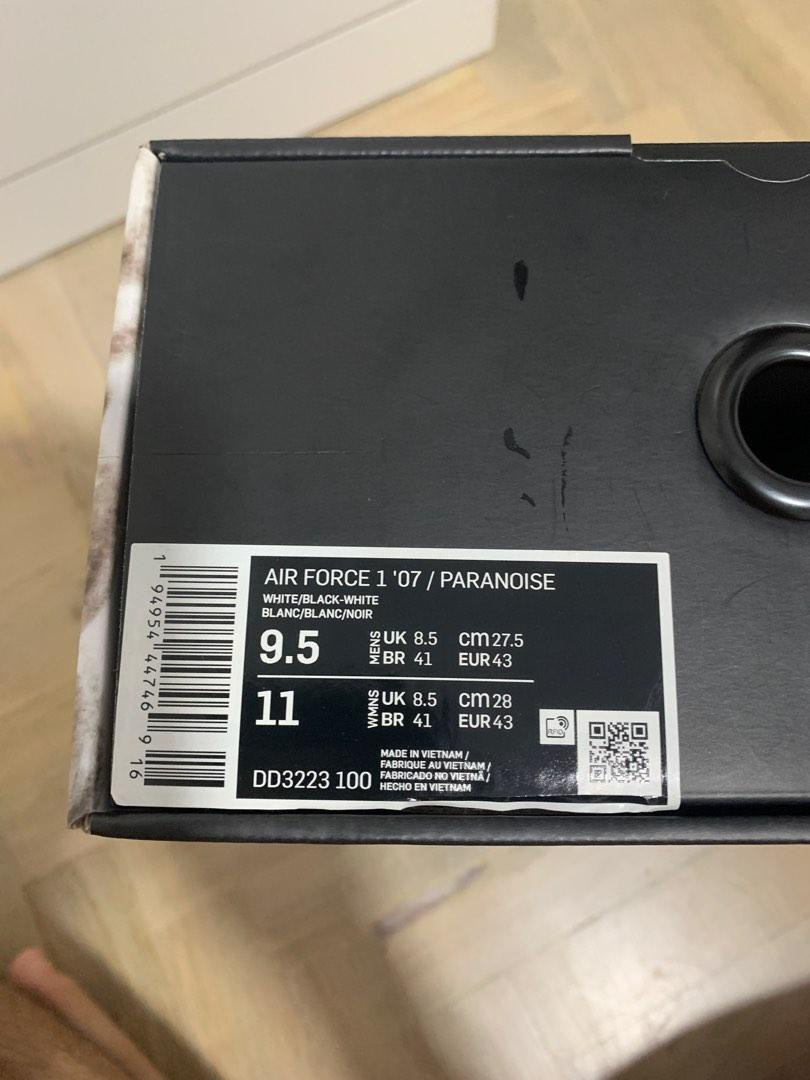 pmo x nike af1 para noise 2.0