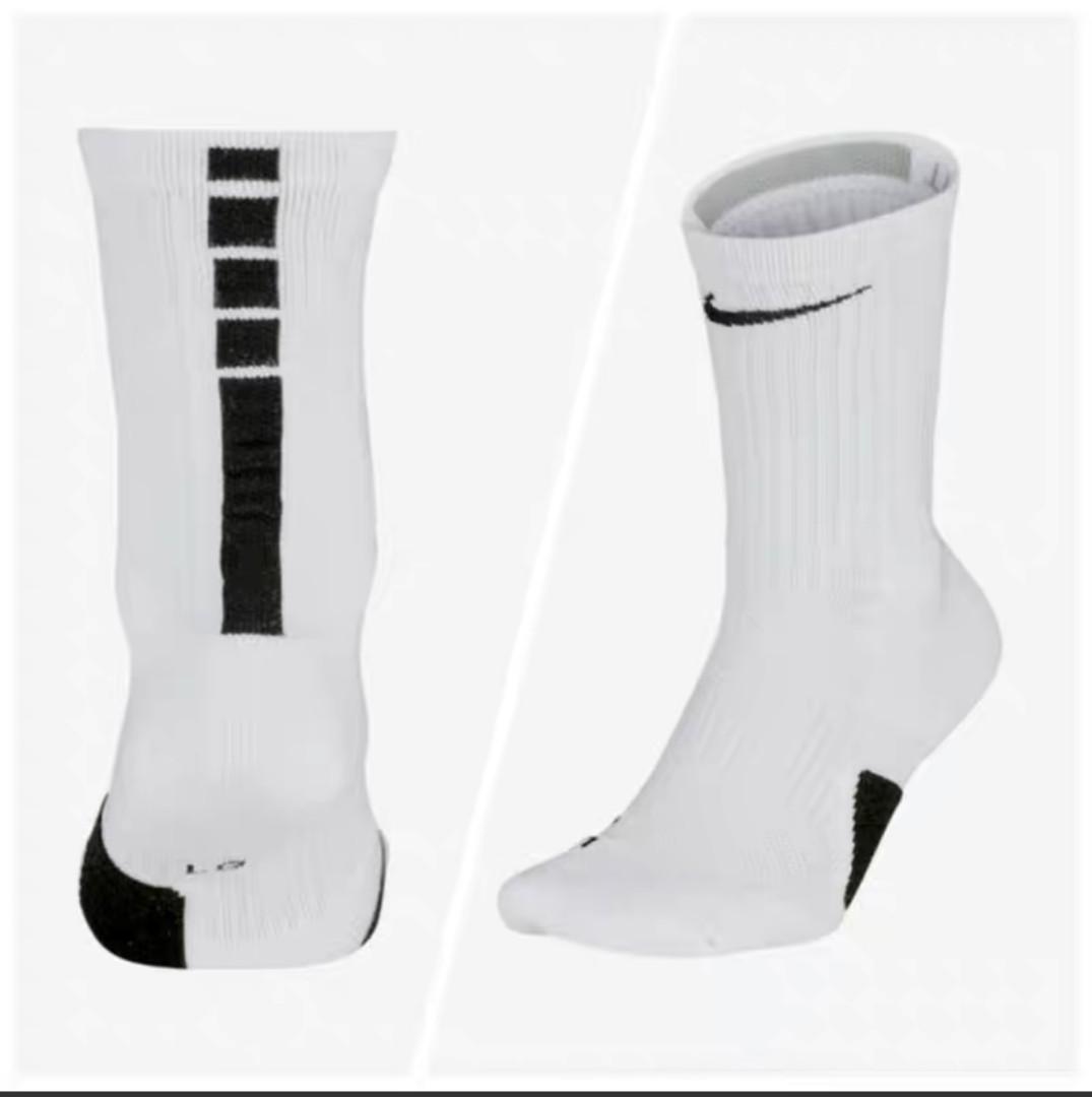 White nike socks medium online