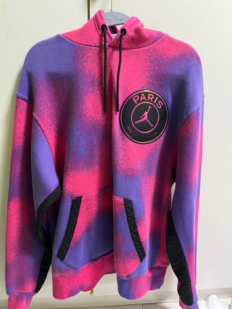 Nike PSG x Jordan AOP Fleece Hoodie, Men's Fashion, Coats, Jackets and  Outerwear on Carousell