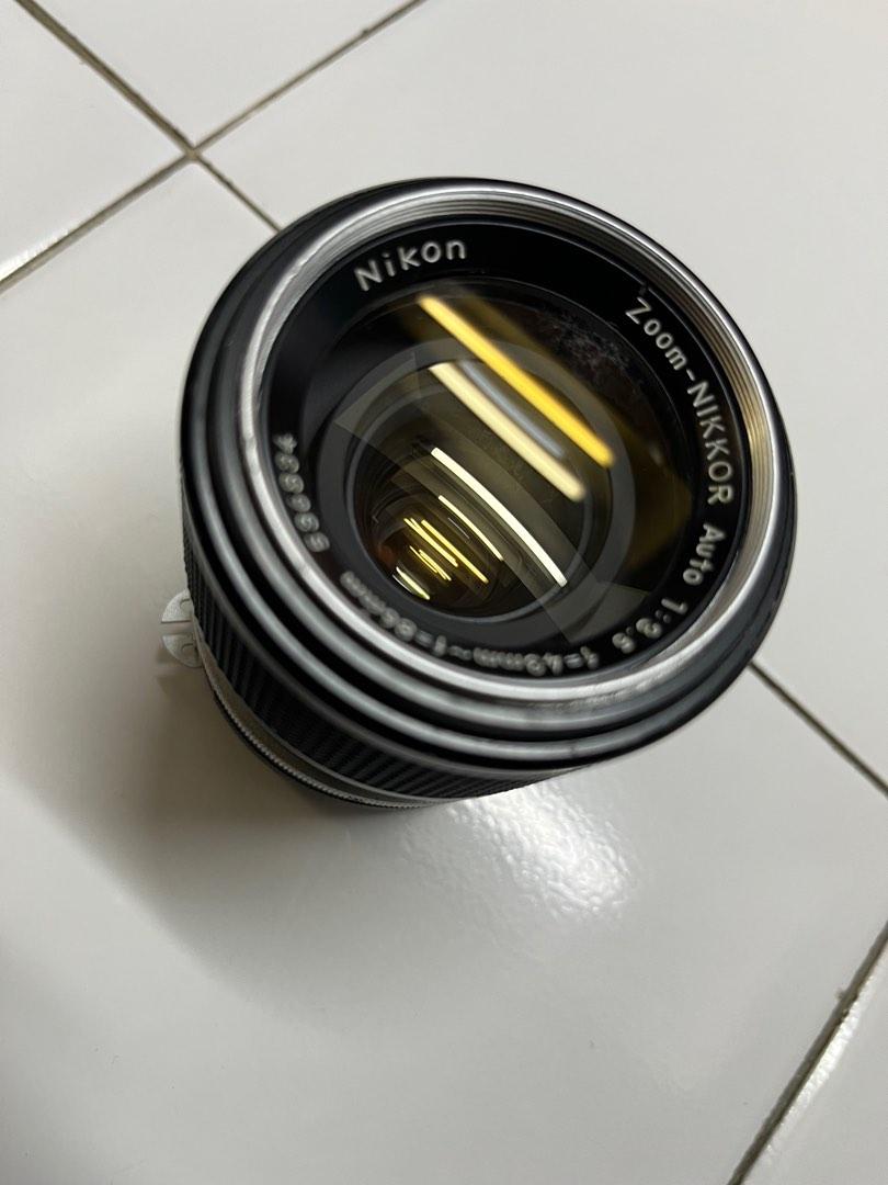 Nikon mf zoom 43-86mm nikkor (Category: Lens & Kits) located in Manila. Submitted by olxph_400275733 (Listing ID 1192494420, Image 1). Description: Some dust and dirt but works fine.