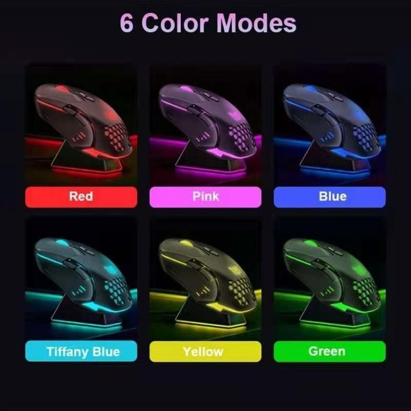 ONIKUMA CW902 RGB Gaming Mouse - 6400 DPI, 6 Lighting Profile MMZ0422 ...