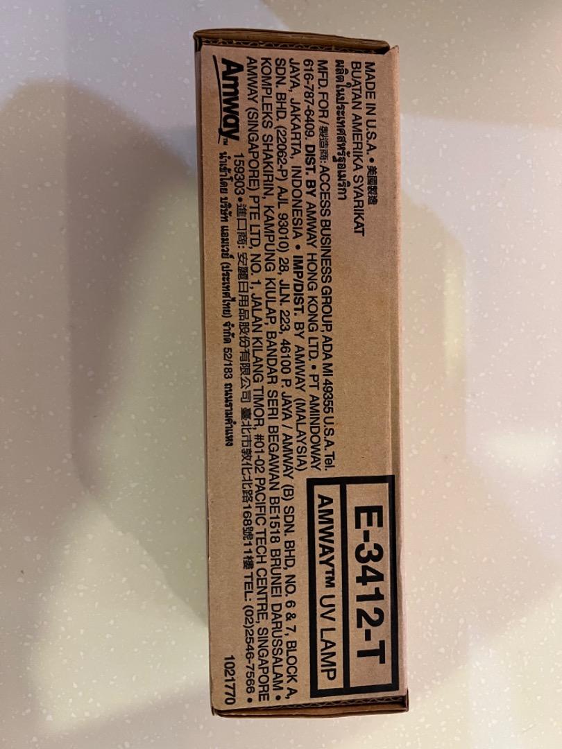 Original Amway Replacement UV Lamp E3412T + Amway Replacement Filter