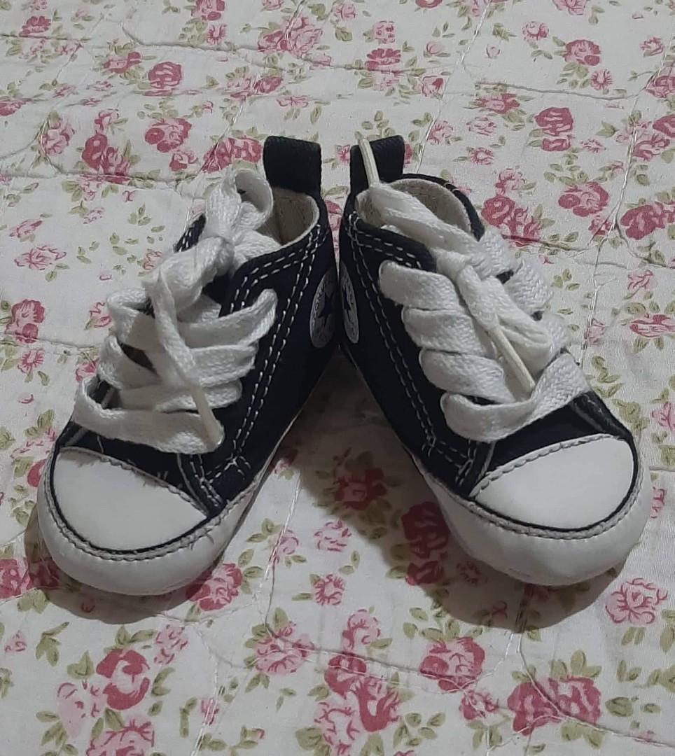 Original Converse baby shoes (Category: Other Babies Going Out Needs) located in Marikina City. Submitted by jdevera_rn (Listing ID 1192511949, Image 2). Description: Original Converse baby shoes Slightly used. For 0-6months. In mint condition. RFS: outgrown. need funds PM for inquiries Happy Shopping 😀.