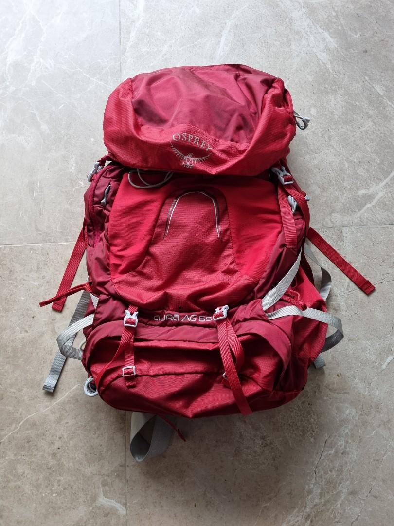 Osprey aura 65 gamma store red
