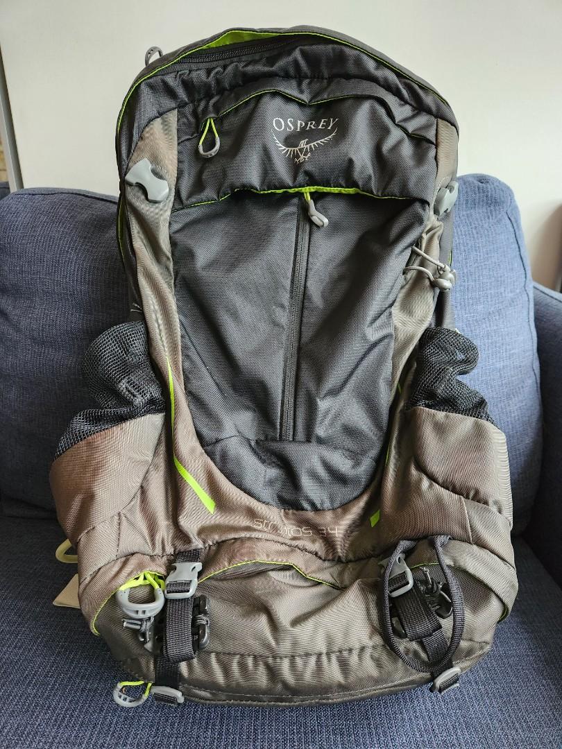Osprey stratos 34 outlet gator green