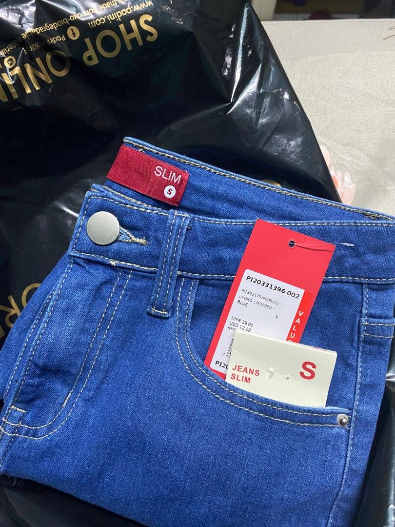 PDI Ladies Cropped Jeans Slim