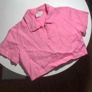 Pink Araw the Line Volley Top