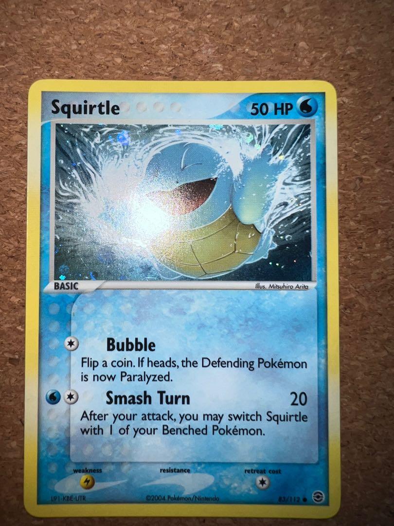 Pokemon Card Squirtle, Hobbies & Toys, Memorabilia & Collectibles