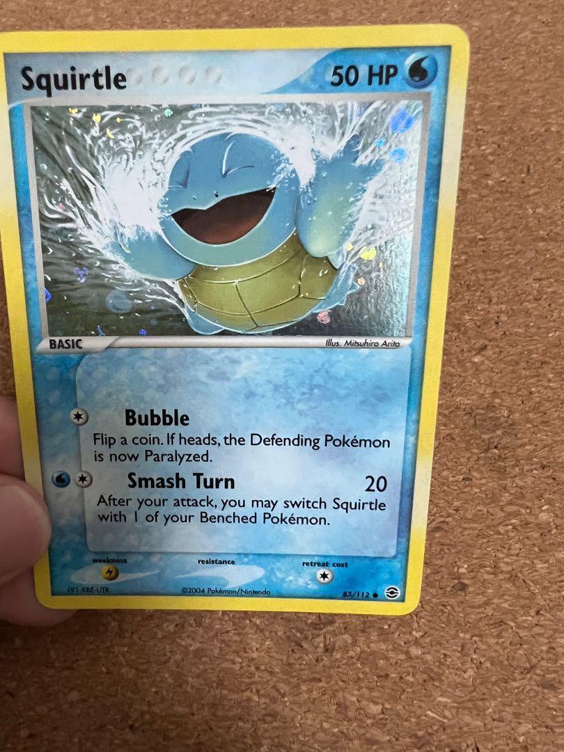 Pokemon Card Squirtle, Hobbies & Toys, Memorabilia & Collectibles