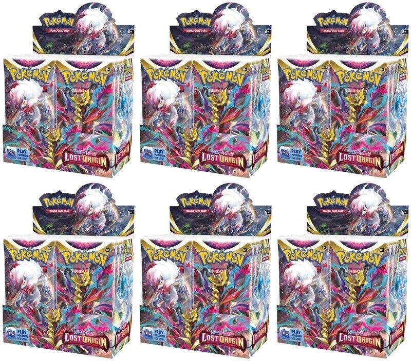 [Guaranteed PO]Pokemon TCG Lost Origin Booster Box Case [6 boxes ...