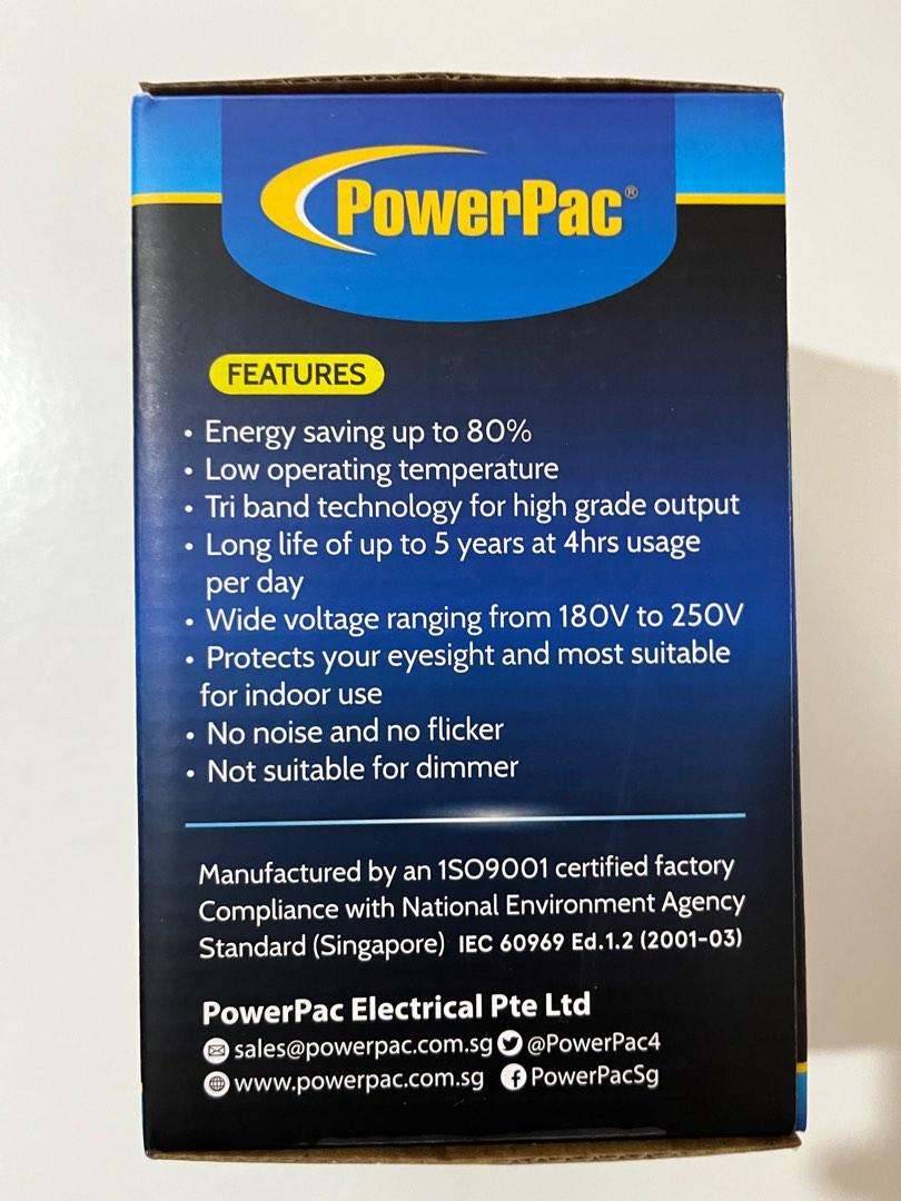 PowerPac Energy Saving Bulb (18 watts), TV & Home Appliances, Other